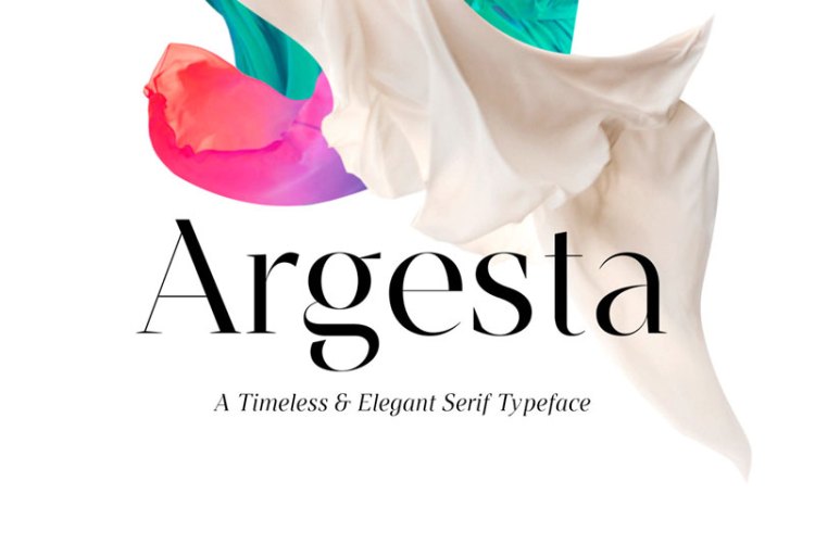 Argesta Font Family!