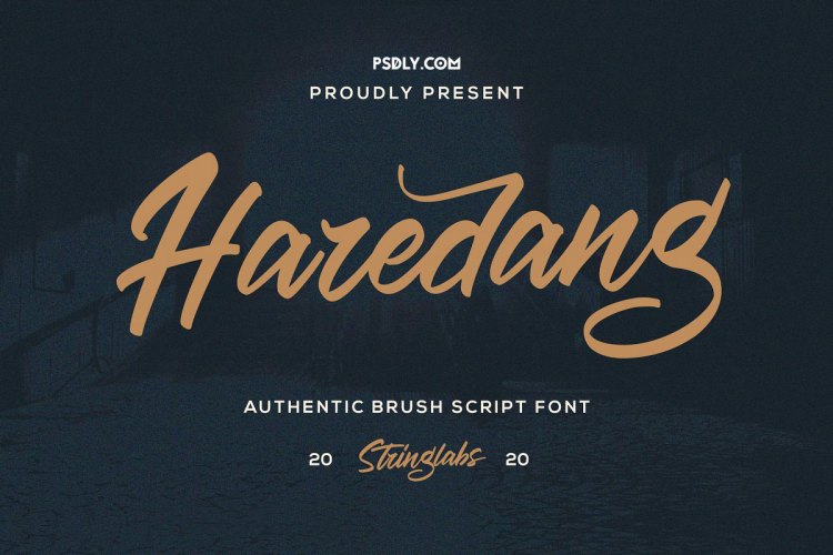 Haredang Bold Script Font