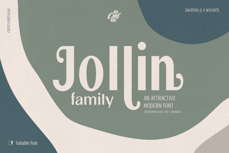Jollin Family – Variable Font 4905489