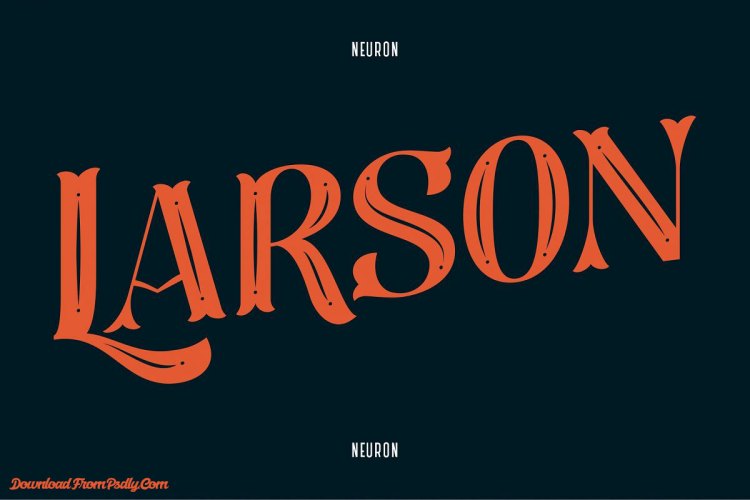 Larson Display Font