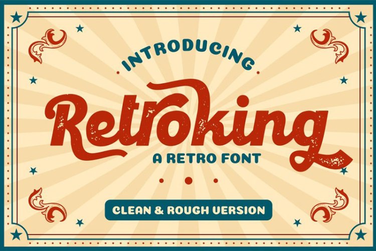 Retroking – Retro Font