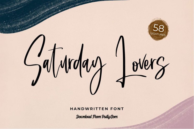 Saturday Lovers – Classy Handwritten