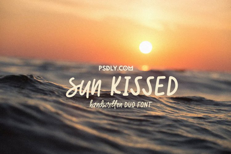 Sun Kissed – Handwritten Duo Font