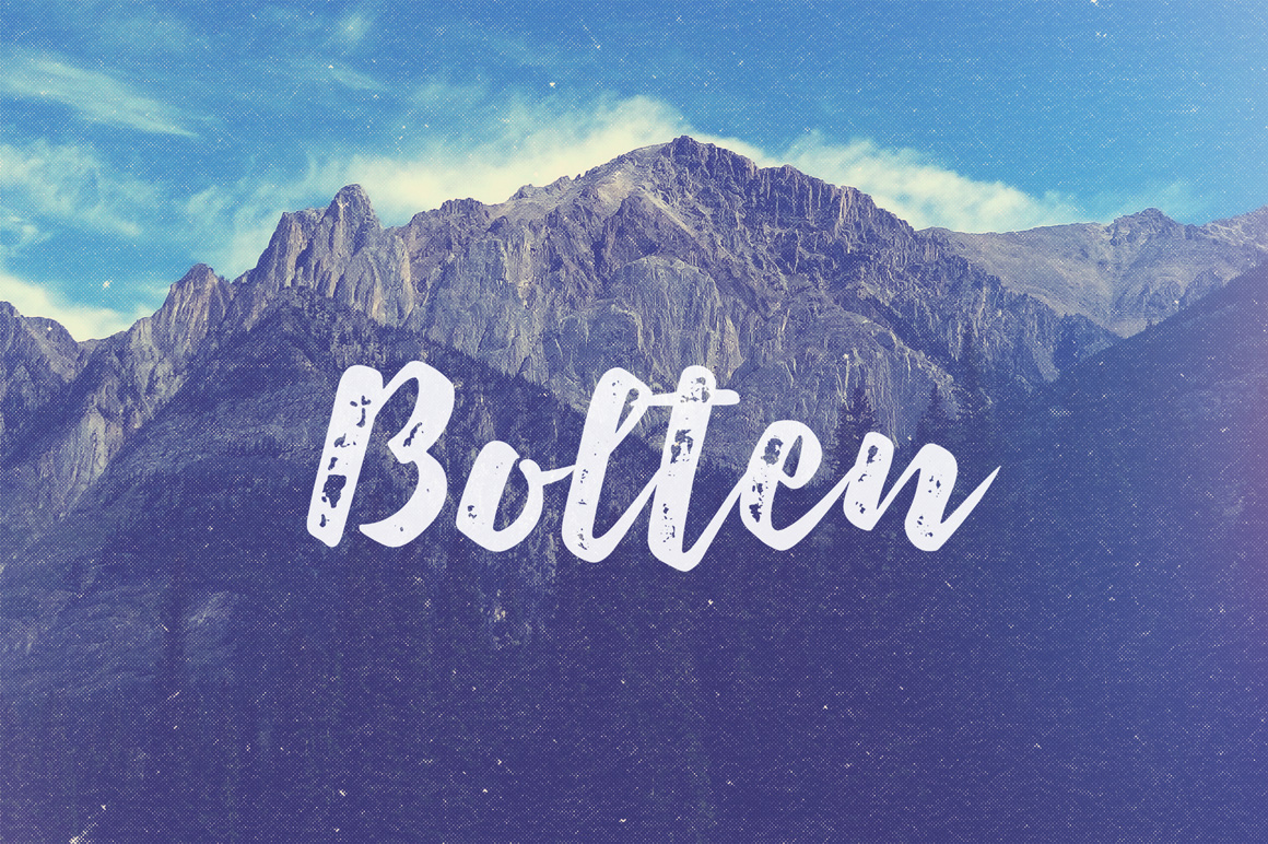 Bolten Font Free