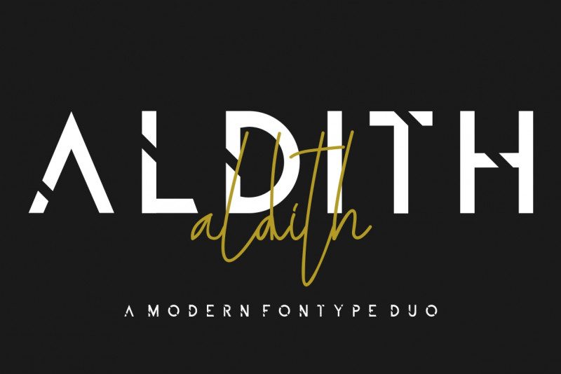 ALDITH Font Duo