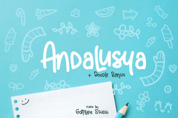 Andalusya Script Font