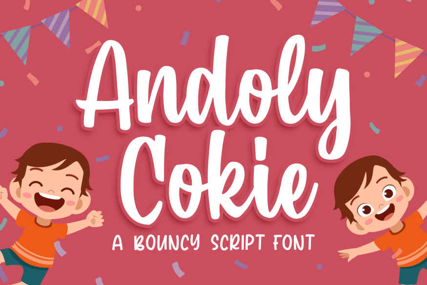 Andoly Cokie Script Font