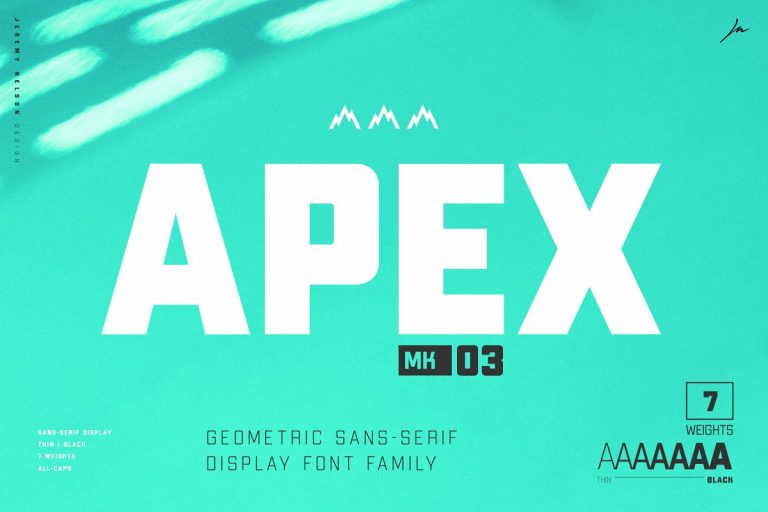 Apex Mk3 Font Family