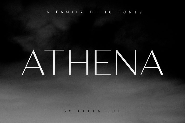 Athena Sans Serif Font