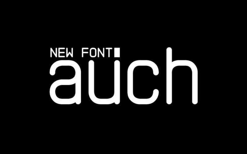 Auch Free Font