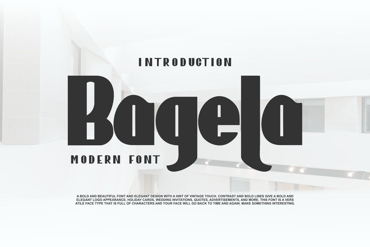 Bagela Font