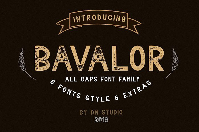 Bavalor Typeface
