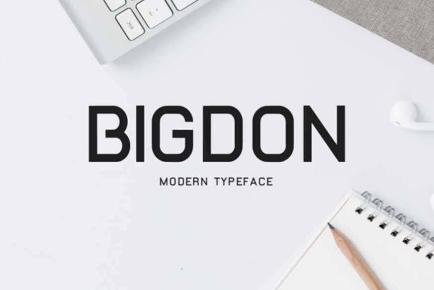 Bigdon Font