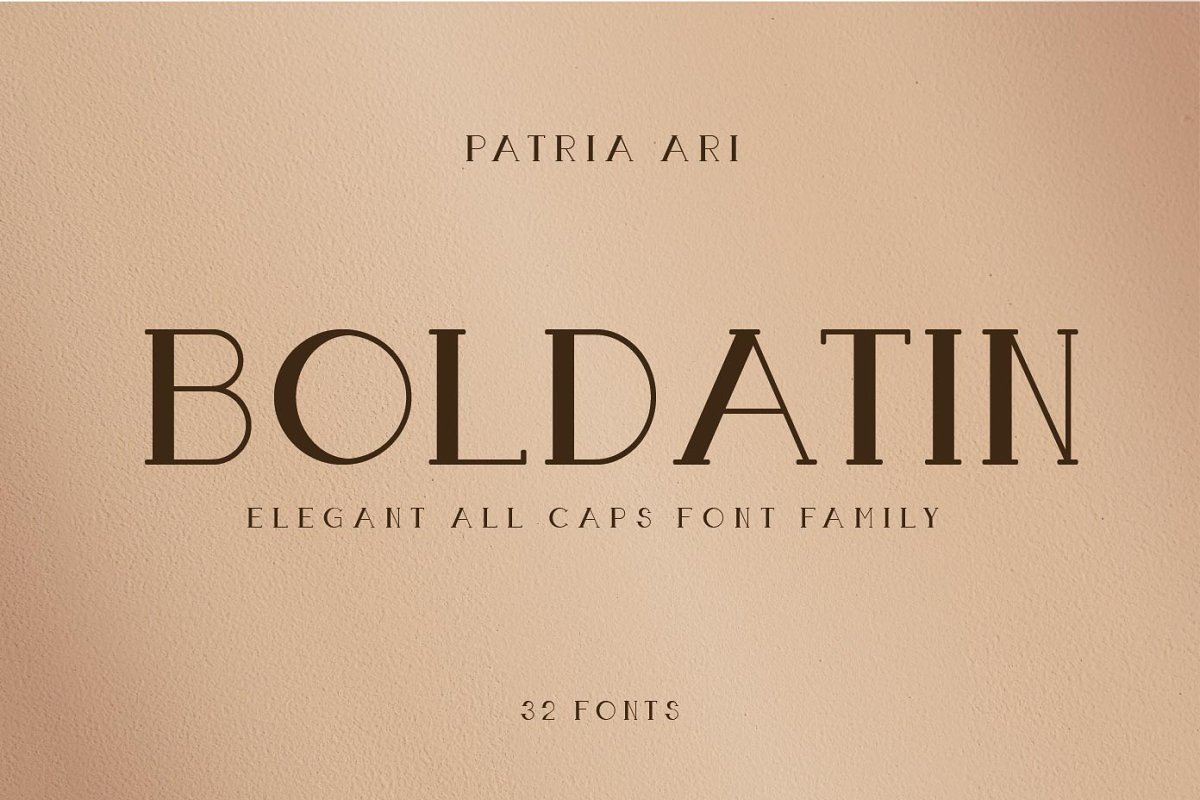Boldatin Font