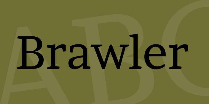 Brawler Font
