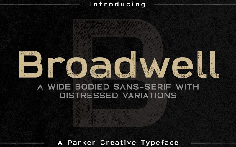 Broadwell Typeface