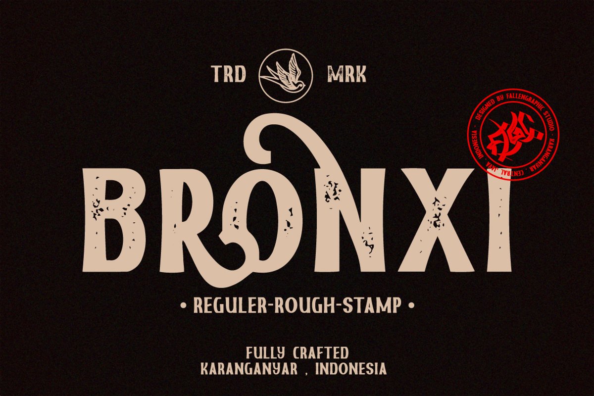 Bronxi Vintage Sans Font Family