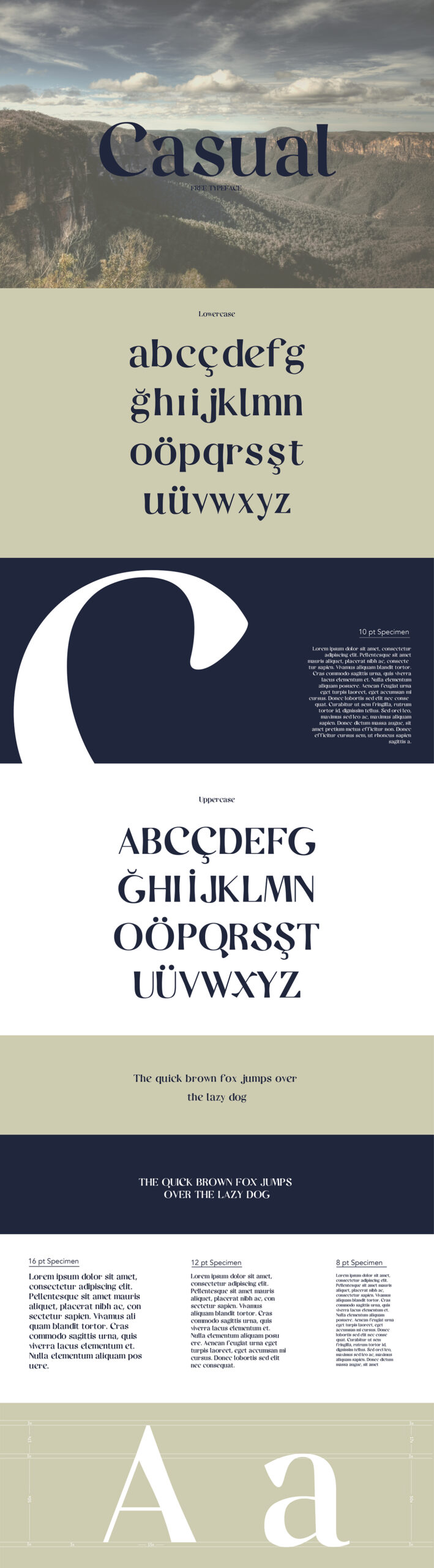 Casual Serif Font Free