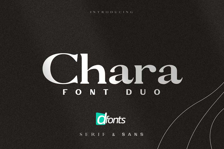 Chara Sans Serif & Serif Font Duo