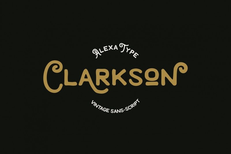 Clarkson Display Font