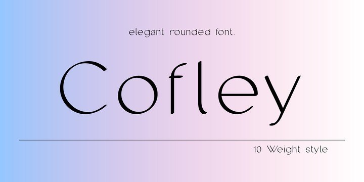 Cofley Sans Serif Font Family