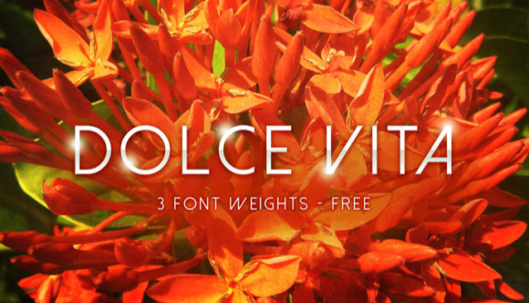 Dolce Vita Free Font