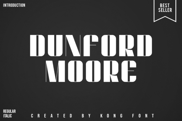 Dunford Moore Display Font