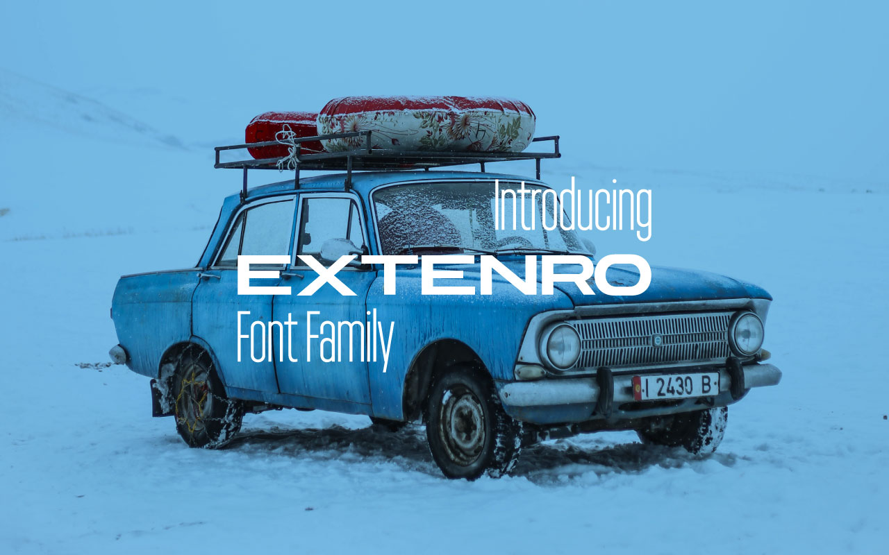 Extenro Sans Serif Font Family