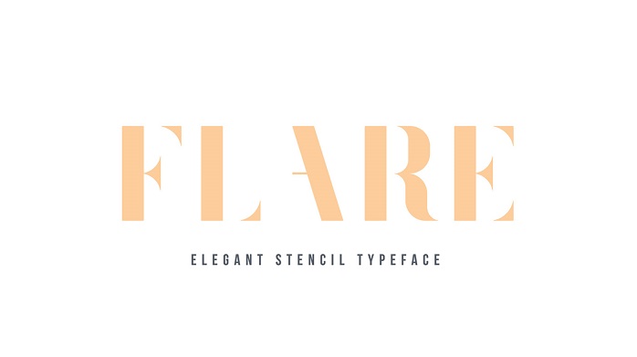 Flare Typeface