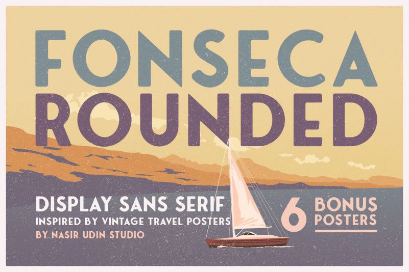 Fonseca Rounded Typeface