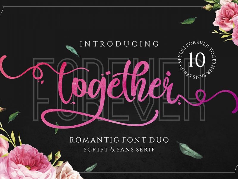 Forever Together Romantic Font
