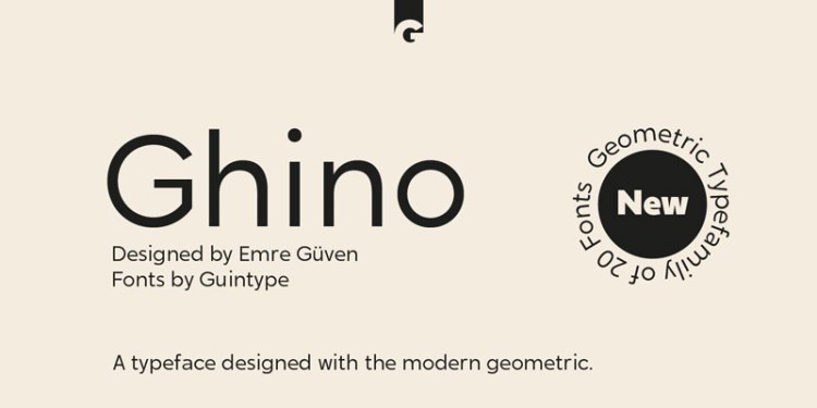 Ghino Font Complete Family!