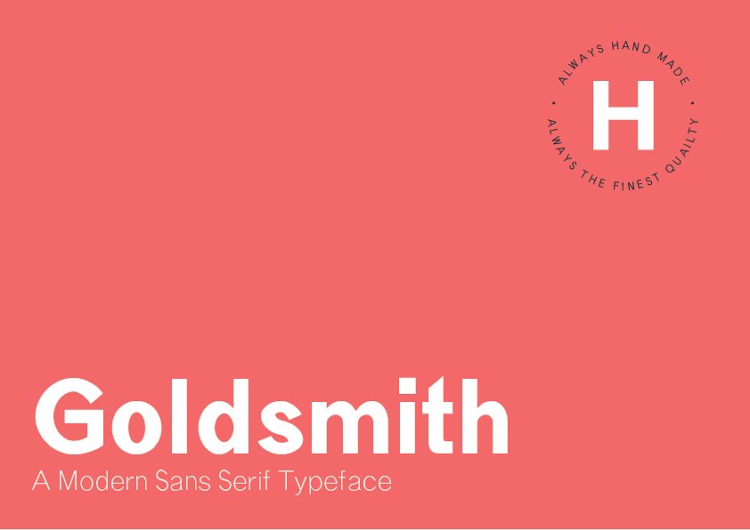 Goldsmith Font Family