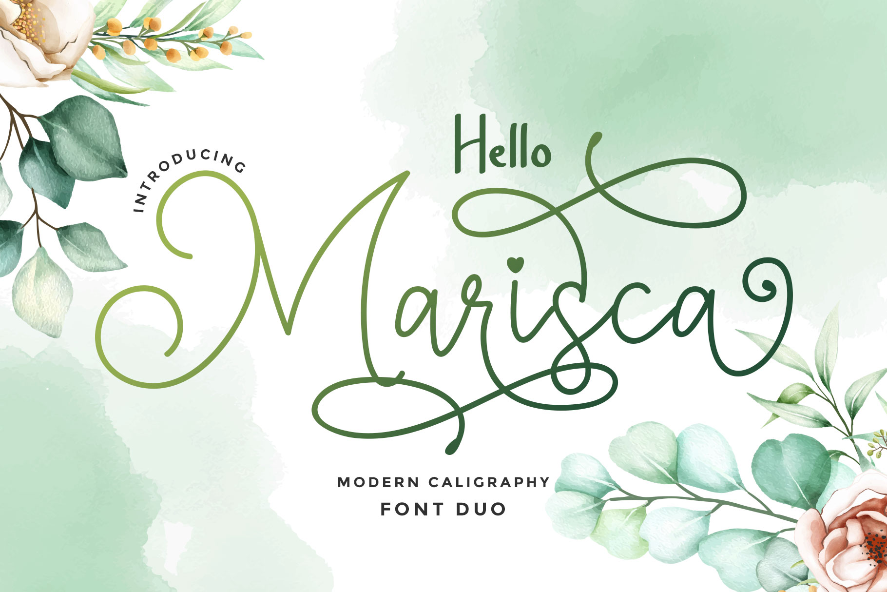 Hello Marisca Font Duo