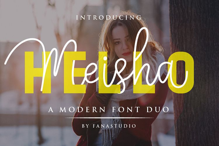 Hello Meisha Font Duo