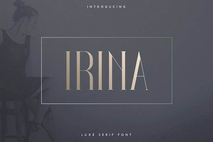 Irina Luxe Typeface
