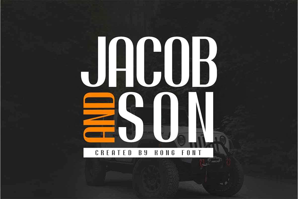Jacob And Son Sans Serif Font
