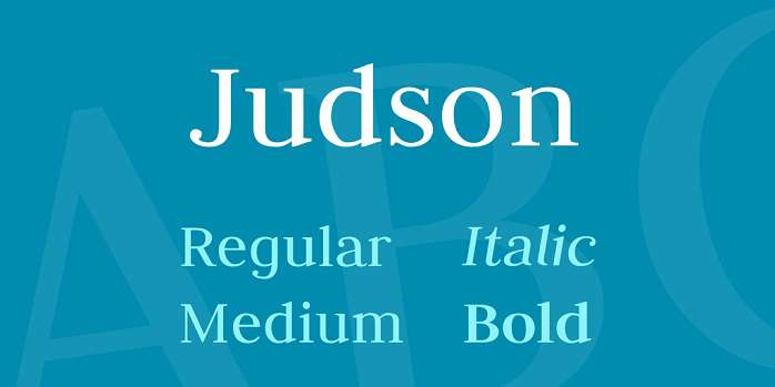 Judson Font