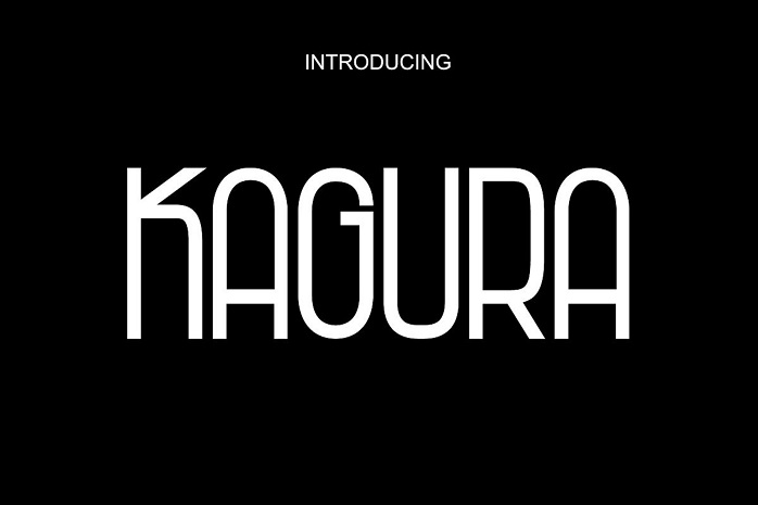 Kagura Sans Serif Font!
