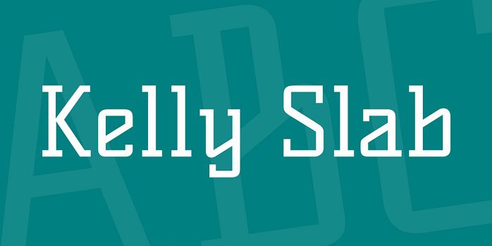 Kelly Slab Font