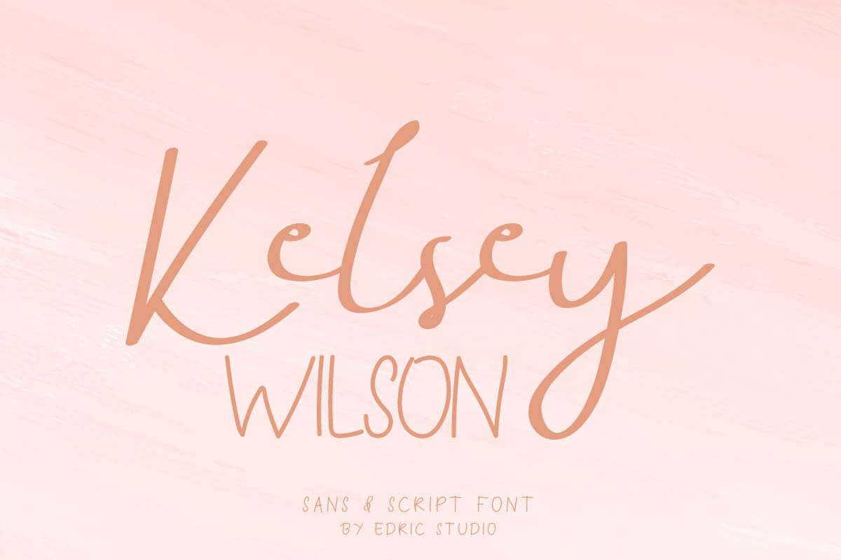 Kelsey Wilson Font Duo