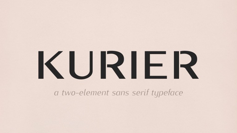 Kurier Sans Serif Font Family