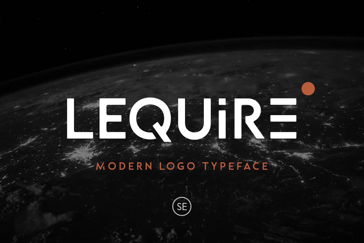 Lequire Display Logo Typeface