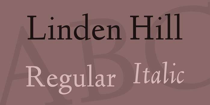 Linden Hill Font