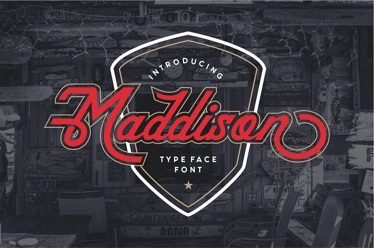Maddison Typeface