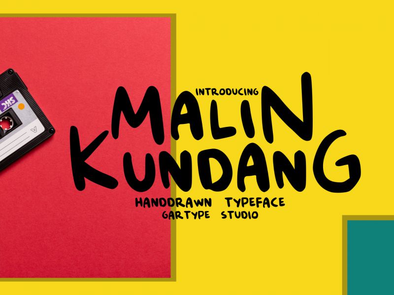 Malin Kundang Script Font