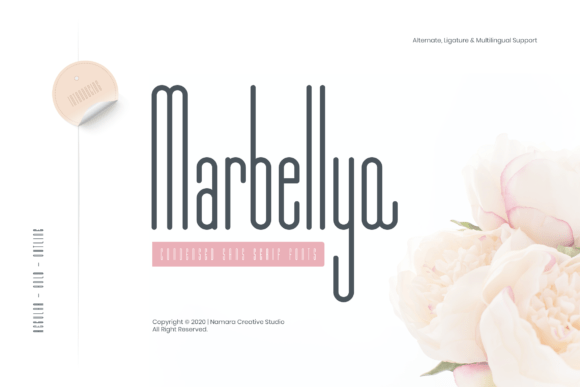 Marbellya Sans Serif Font