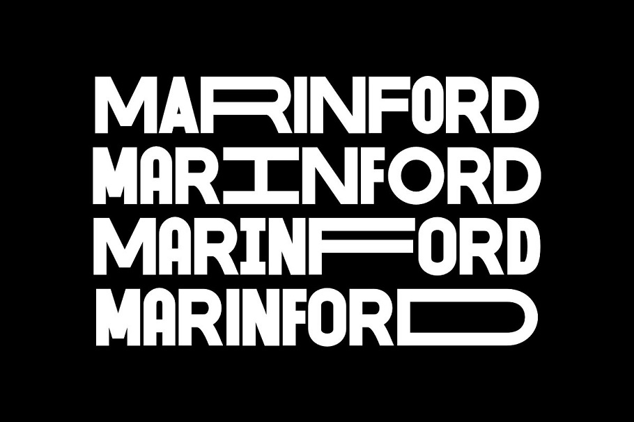 Marinford Sans Serif Font