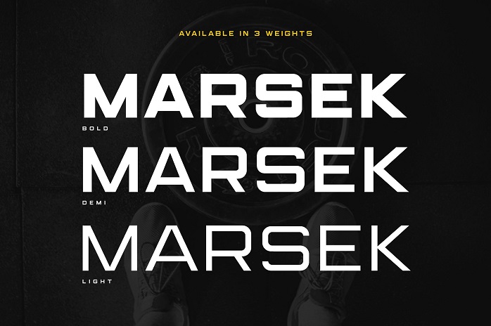 Marsek Sans Serif Font