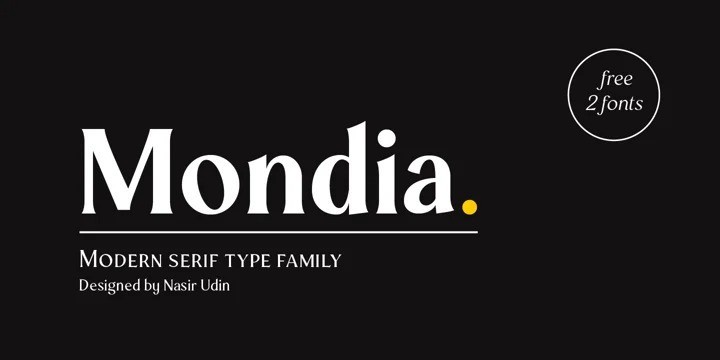 Mondia Font
